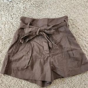 Aritzia Tie Shorts